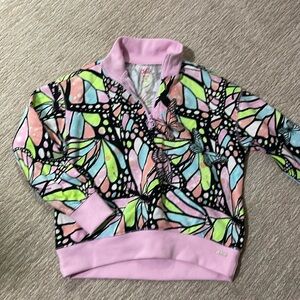 Youth justice quarter zip sweatshirt